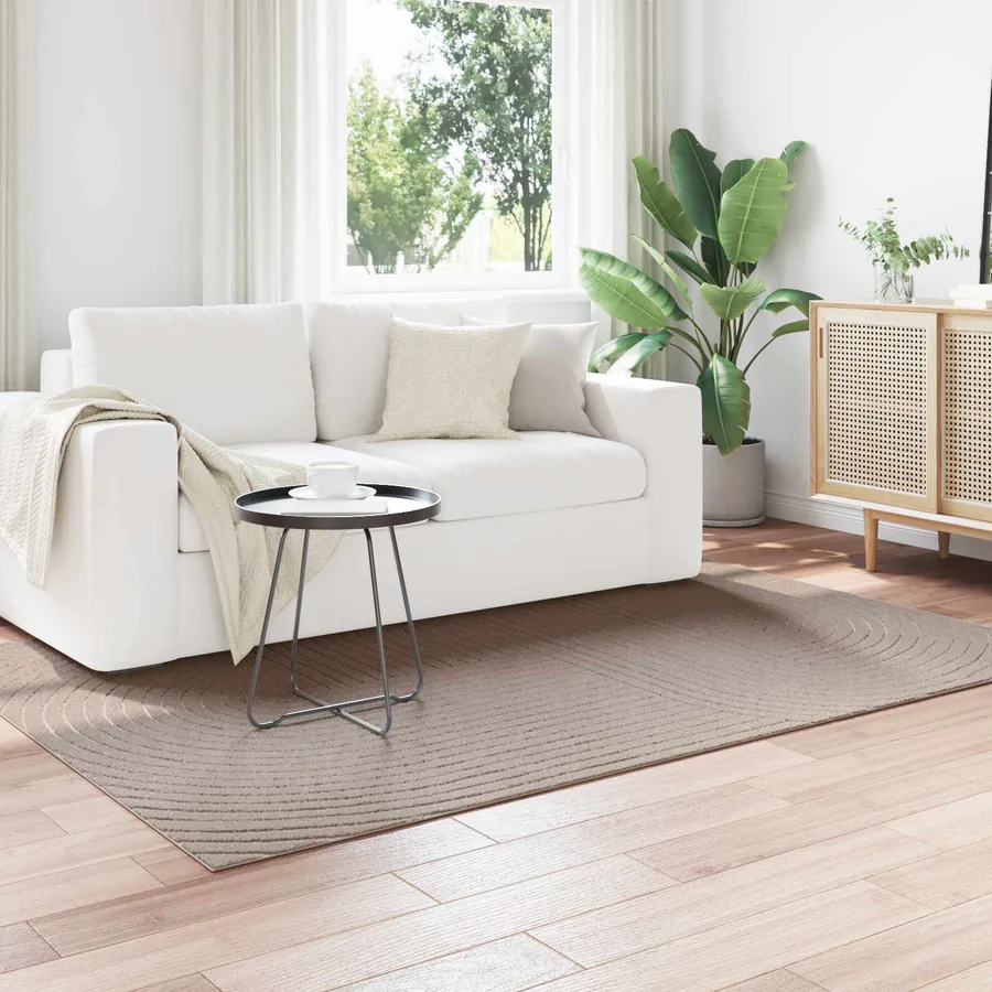 Tapis de surface PALMERAS Beige 170 x 120 cm Polyester