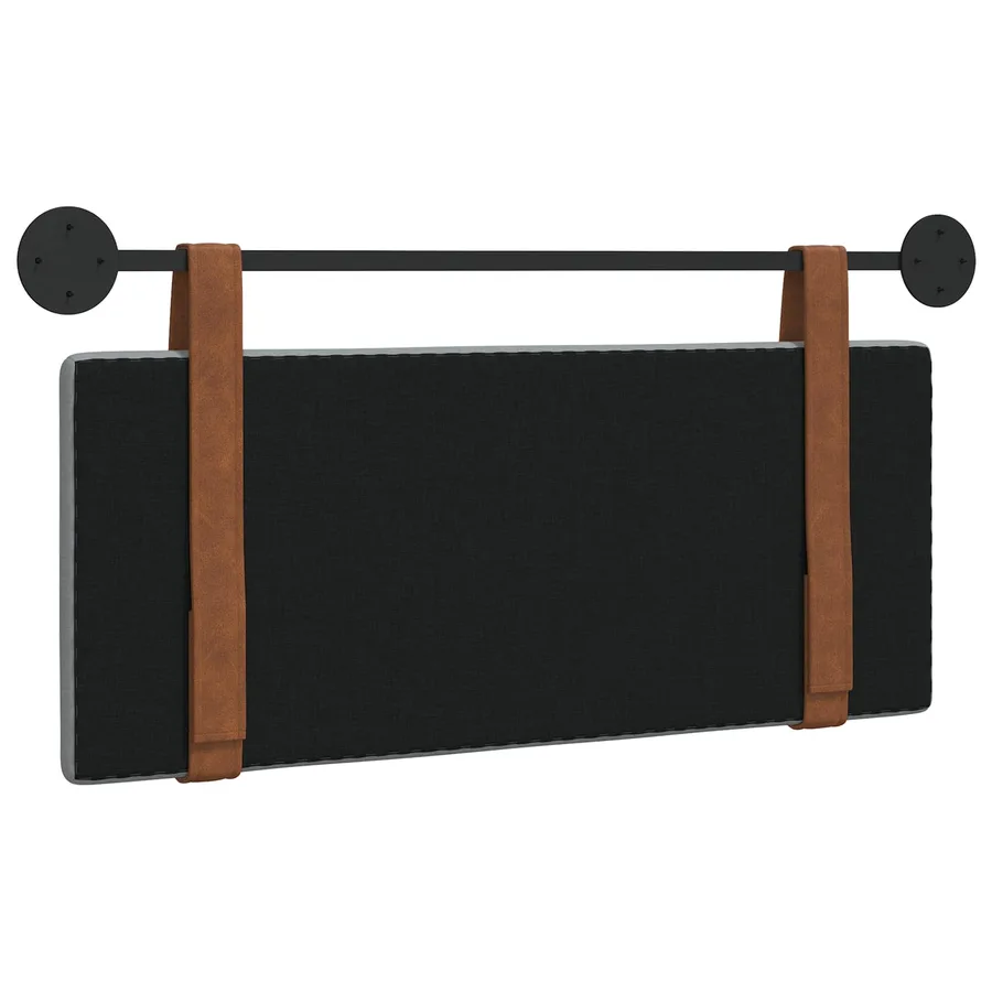 Tête de lit suspendue Gris clair PU antique - 7