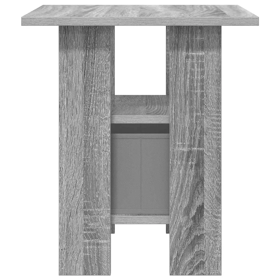 Table de chevet avec tiroir 2 pcs Gris Sonoma 41 x 40 x 45 cm - 7