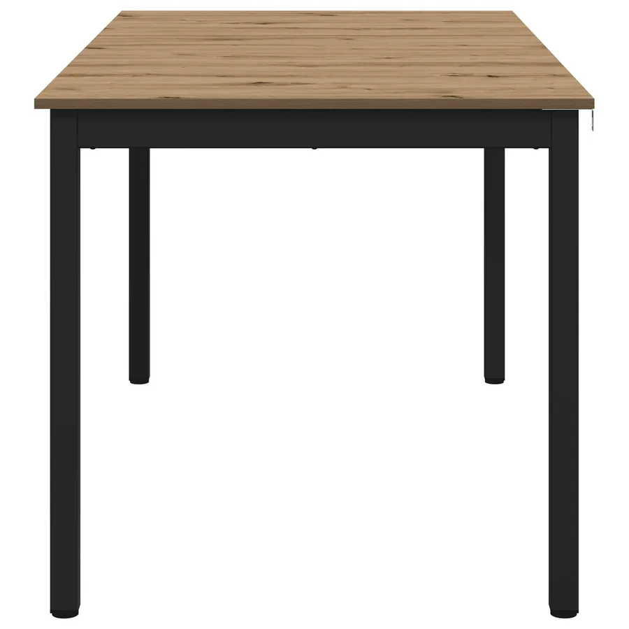 Table de salle à manger / Table de repas 140 x 80 x 75 cm MÉTAL - 6