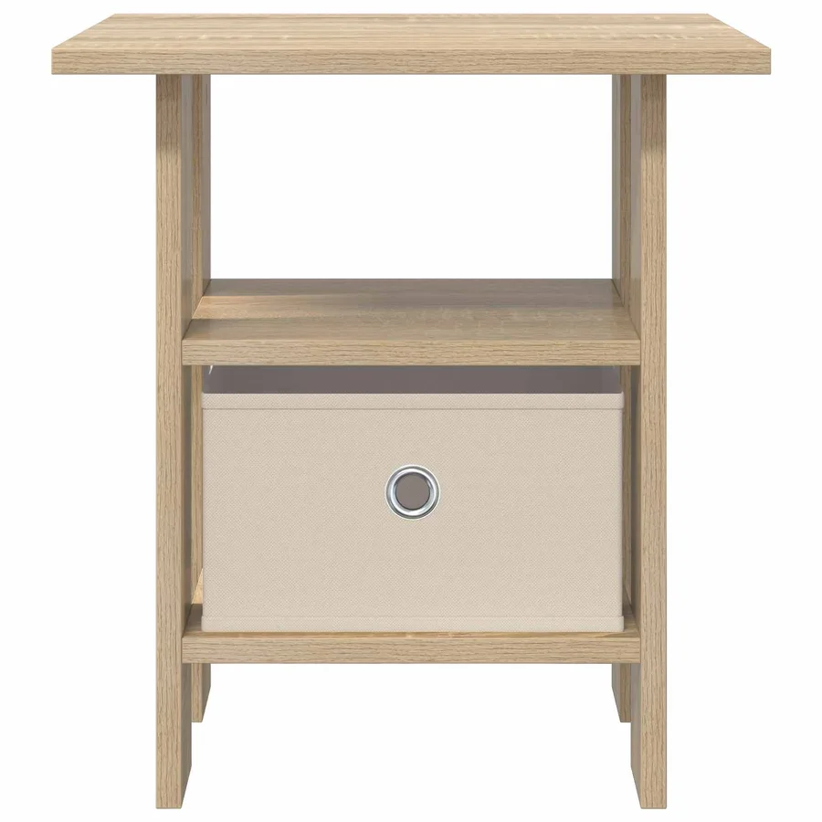 Table de chevet avec tiroir 2 pcs Chêne Sonoma 41 x 40 x 45 cm - 6