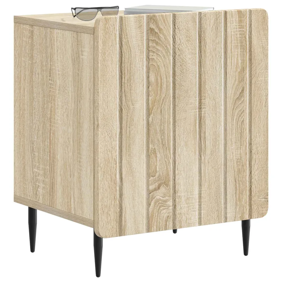Cabinet de chevet Chêne Sonoma 43 x 34,5 x 52 cm - 3