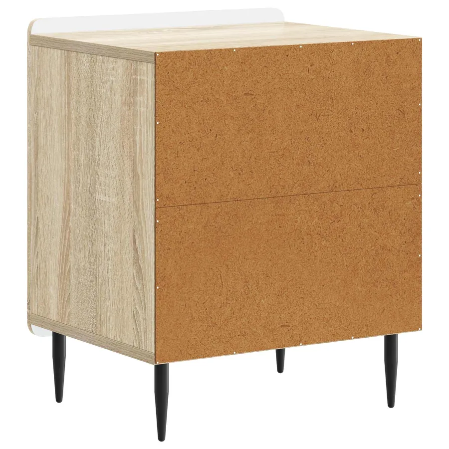 Cabinet de chevet Chêne Sonoma 43 x 34,5 x 52 cm - 7