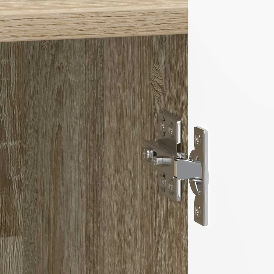Cabinet de chevet Chêne Sonoma 43 x 34,5 x 52 cm - 9