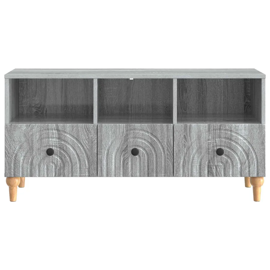 Meuble TV Gris Sonoma 102 x 34,5 x 50 cm Bois d’ingénierie - 6