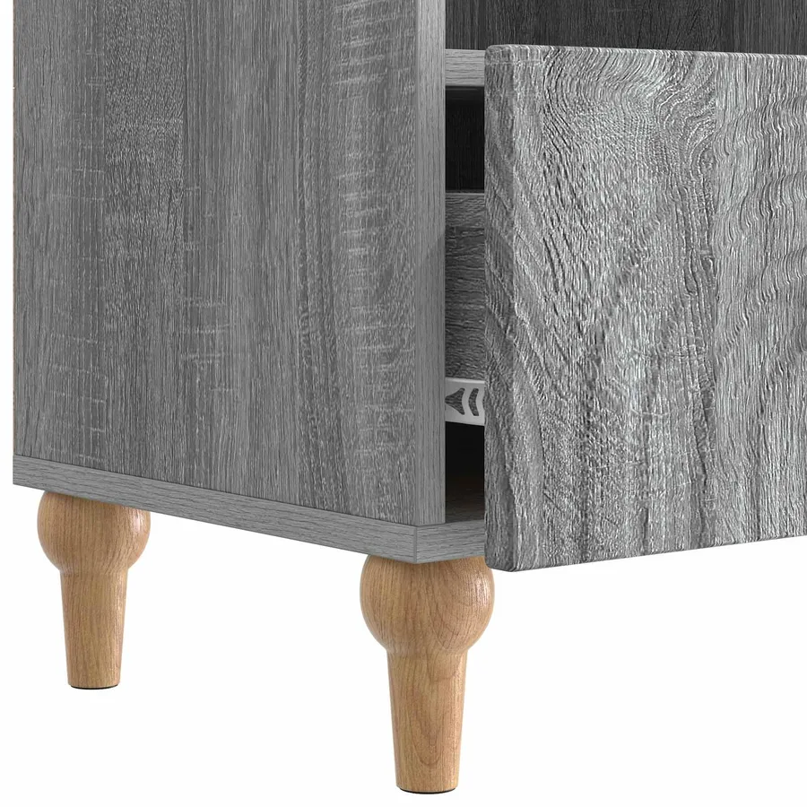 Meuble TV Gris Sonoma 102 x 34,5 x 50 cm Bois d’ingénierie - 9