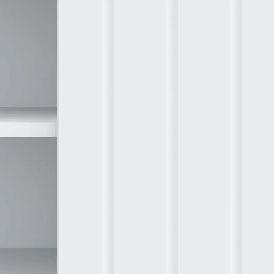 Meuble TV Blanc 150 x 31 x 52 cm Bois d'ingénierie - 8
