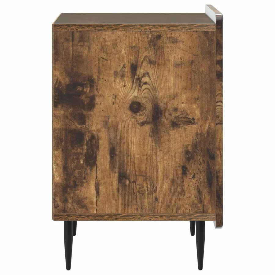 Cabinet de chevet Chêne fumé 43 x 34,5 x 52 cm - 6