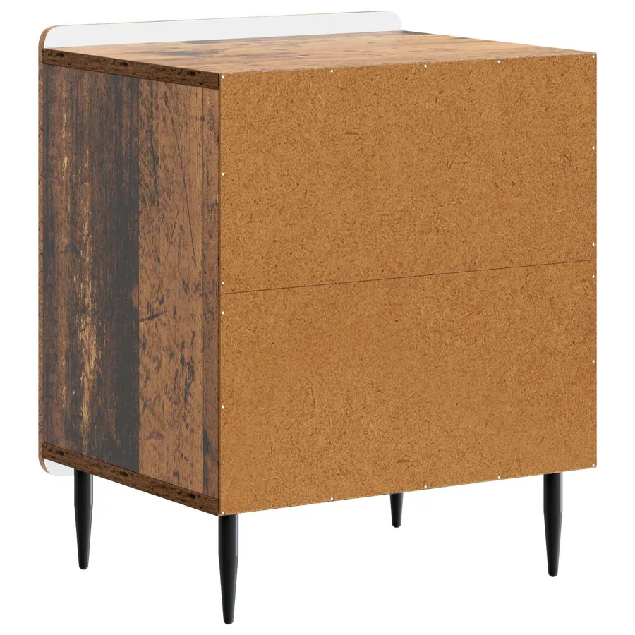 Cabinet de chevet Bois ancien 43 x 34,5 x 52 cm - 7