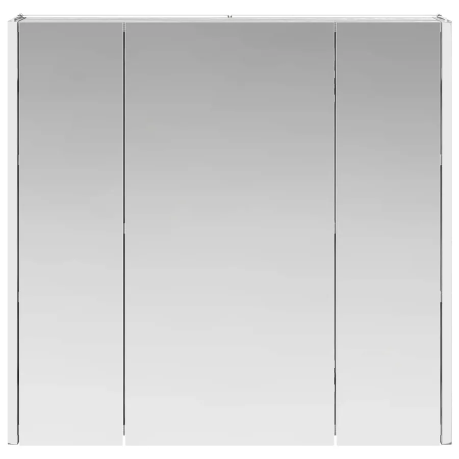 Armoire Miroir de Salle de Bain Gris Sonoma - 6