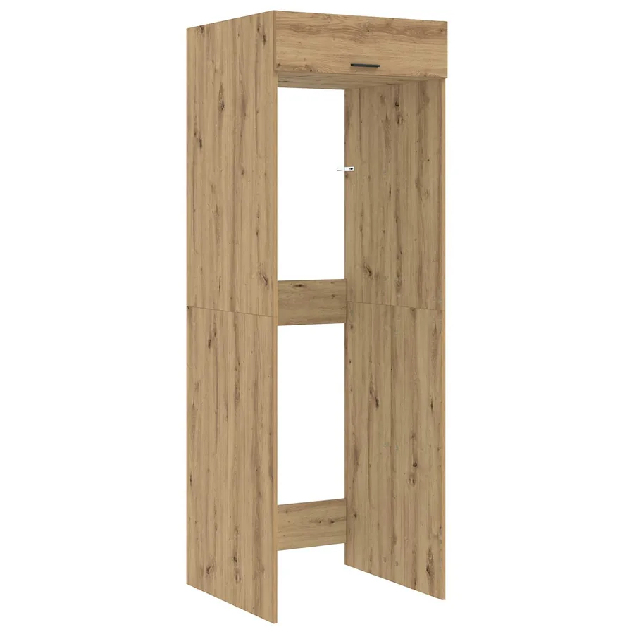 Armoire pour machine à laver Chêne artisanal 67,5 x 68 x 200 cm - 2