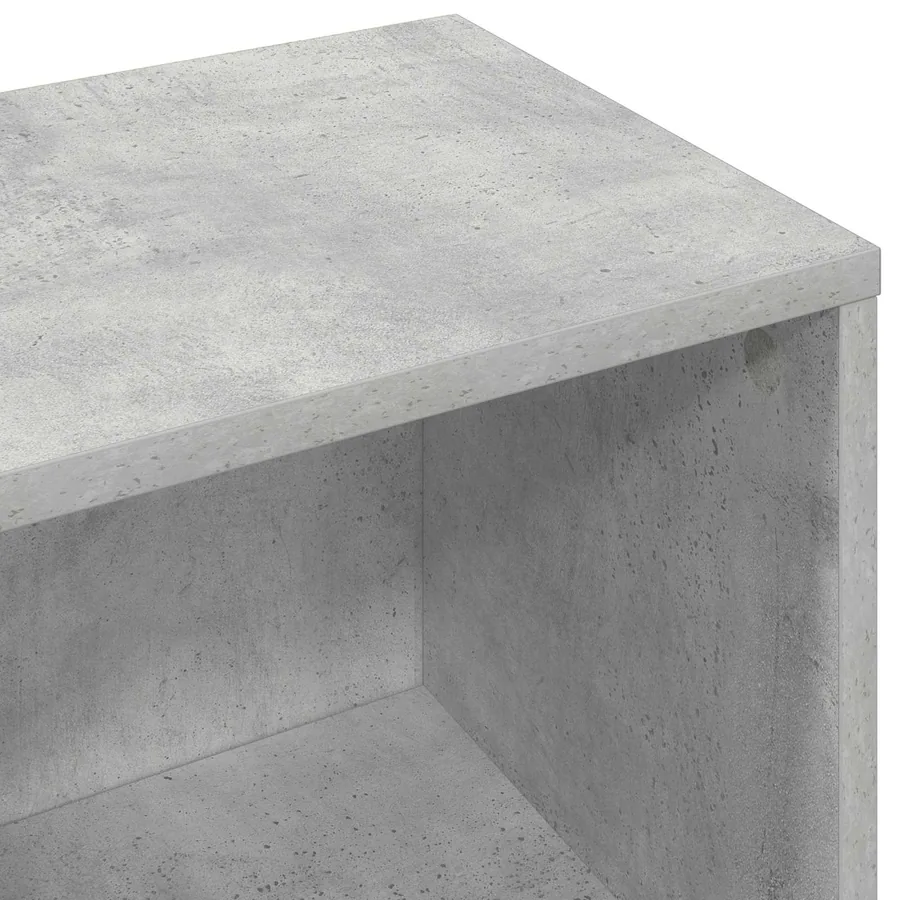 Buffet avec tiroir Gris béton 73,5 x 22,5 x 53,5 cm - 9