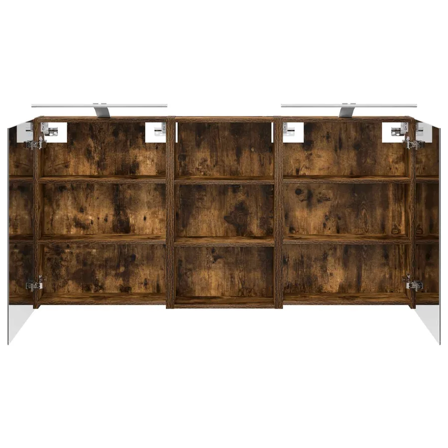 Ensemble de Meubles de Salle de Bain 3 pcs 140 x 14,5 x 70 cm - 7