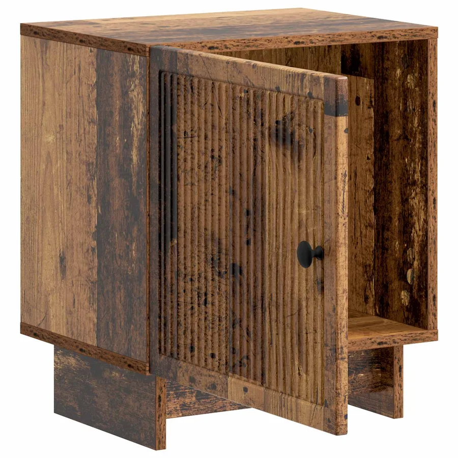 Cabinet de chevet Bois ancien 43 x 34,5 x 50 cm - 4