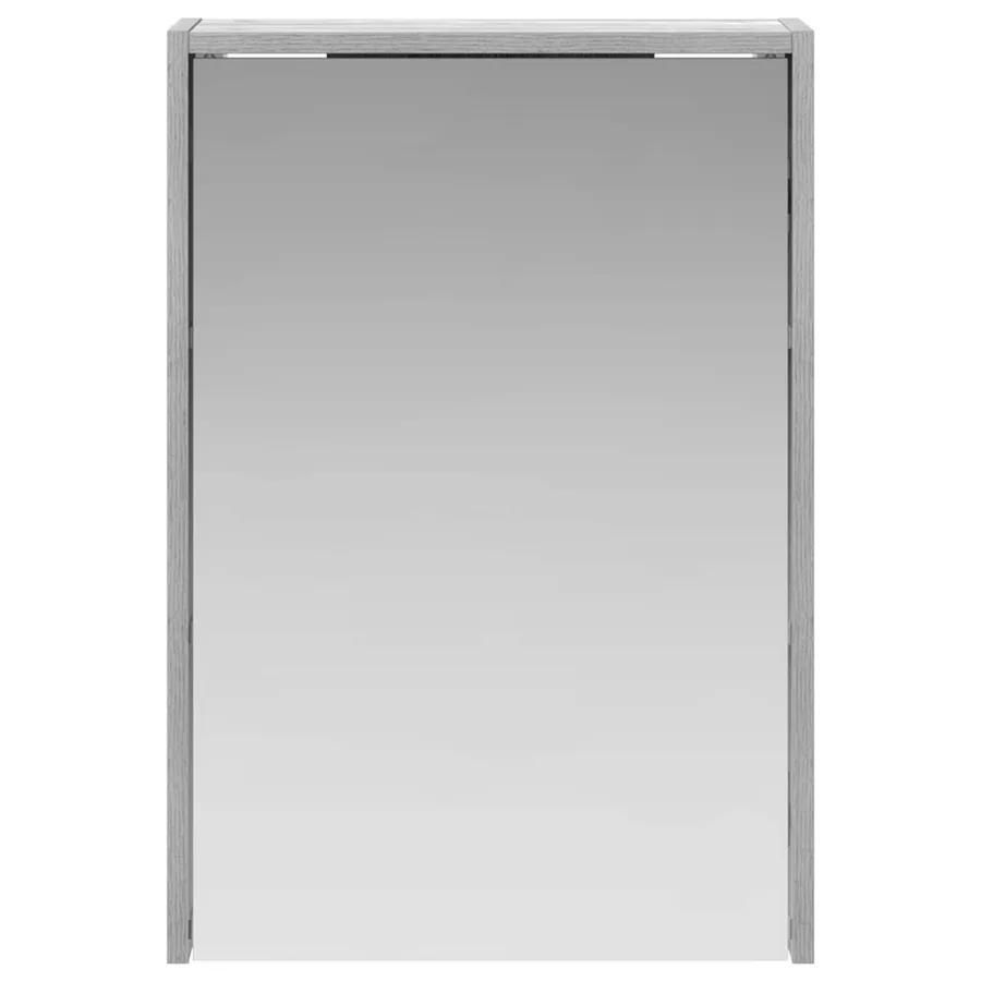 Armoire Miroir de Salle de Bain Gris Sonoma 43 x 16 x 62.5 cm - 5