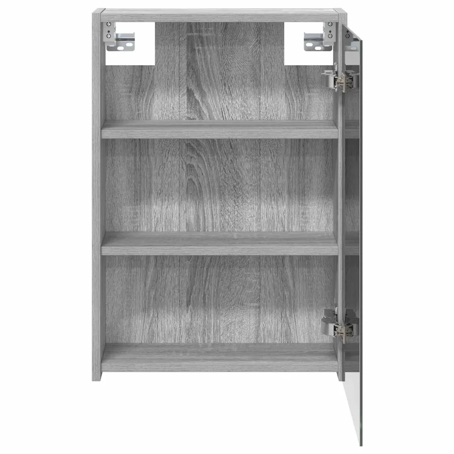 Armoire Miroir de Salle de Bain Gris Sonoma 43 x 16 x 62.5 cm - 6