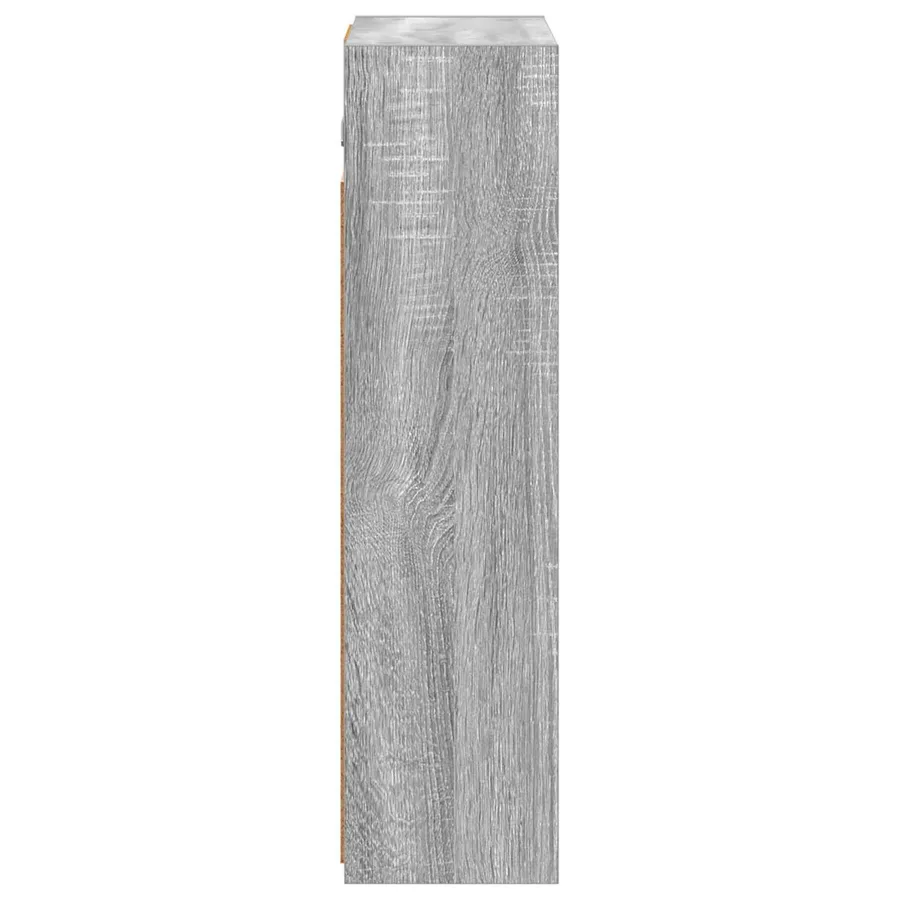 Armoire Miroir de Salle de Bain Gris Sonoma 43 x 16 x 62.5 cm - 7