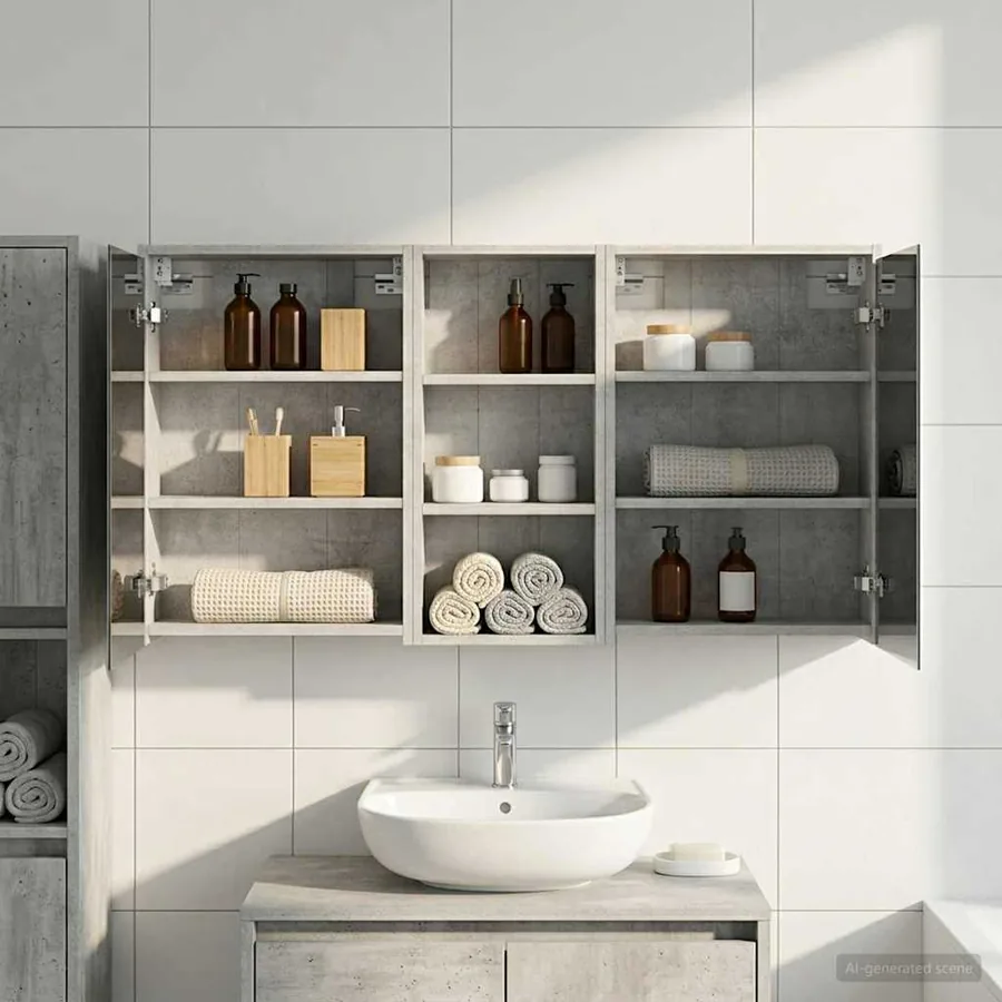 Ensemble de Meubles de Salle de Bain 3 pcs 116 x 16 x 62,5 cm