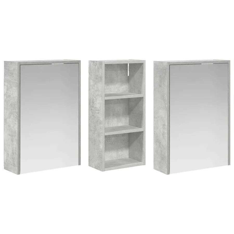 Ensemble de Meubles de Salle de Bain 3 pcs 116 x 16 x 62,5 cm - 5