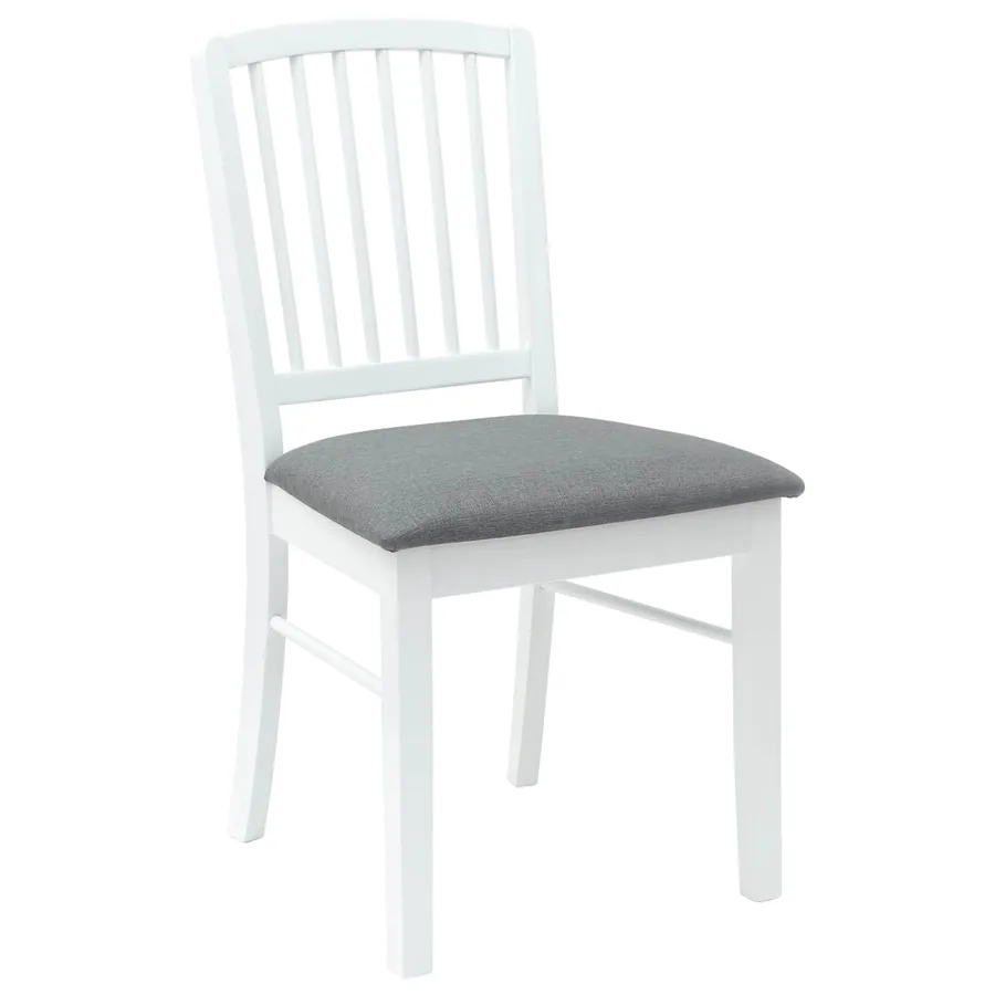 Chaises de salle à manger 2 pcs Blanc 50 x 52,5 x 91 cm - 4
