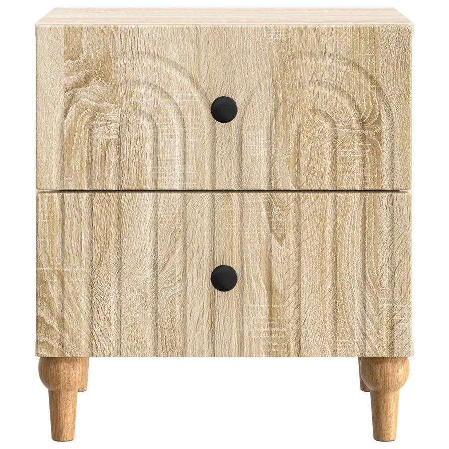 Cabinet de chevet avec tiroir Chêne Sonoma 43 x 34,5 x 48 cm - 5