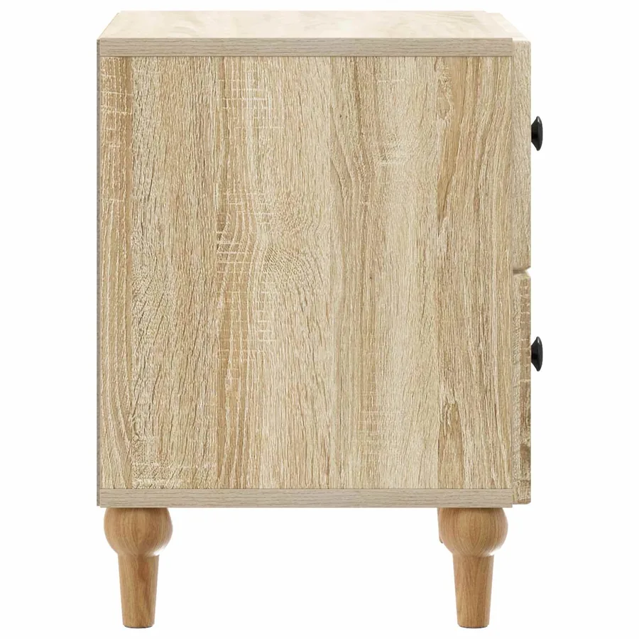 Cabinet de chevet avec tiroir Chêne Sonoma 43 x 34,5 x 48 cm - 6