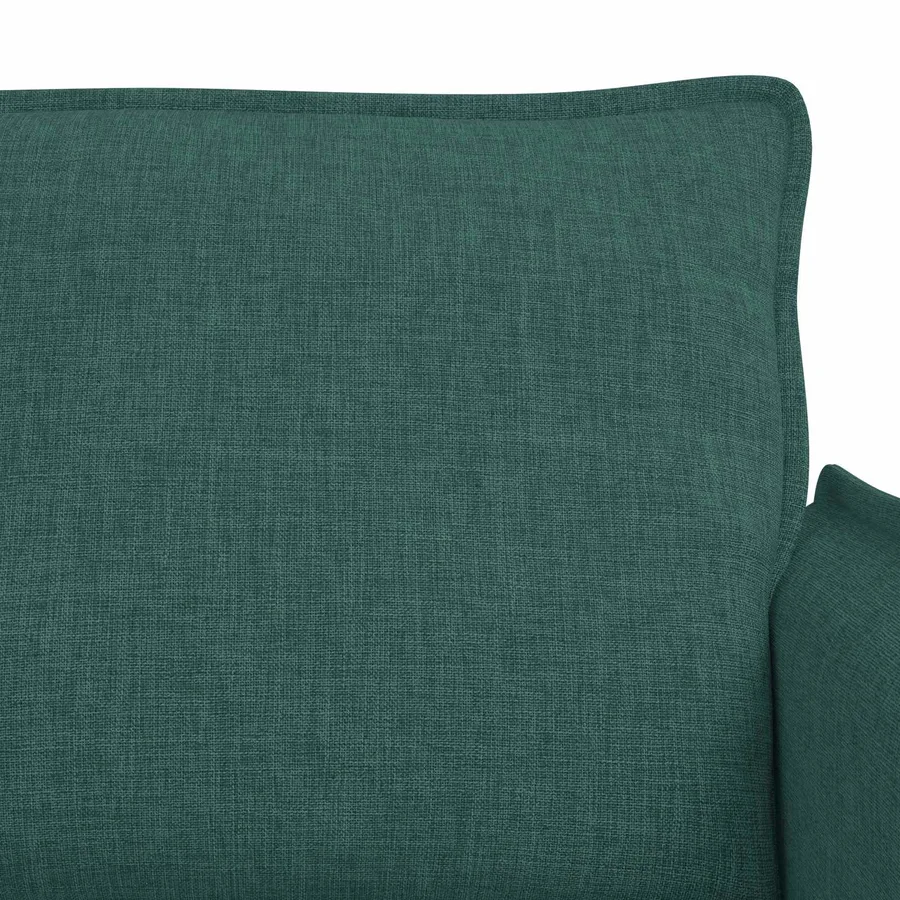 Ensemble de Canapés 2 pcs Vert foncé 136 x 82 x 85 cm Tissu - 6