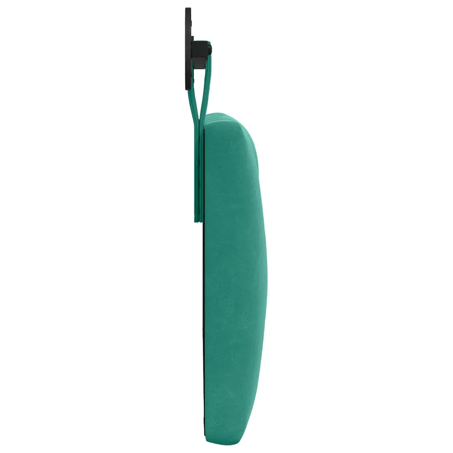 Tête de lit suspendue Avec lumière LED Turquoise Velours - 6