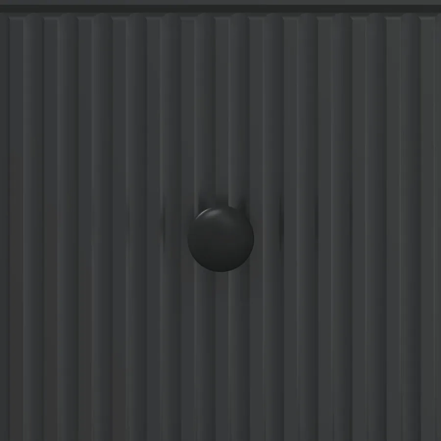 Armoire à tiroirs Noir 66 x 34,5 x 90 cm Bois d'ingénierie - 9