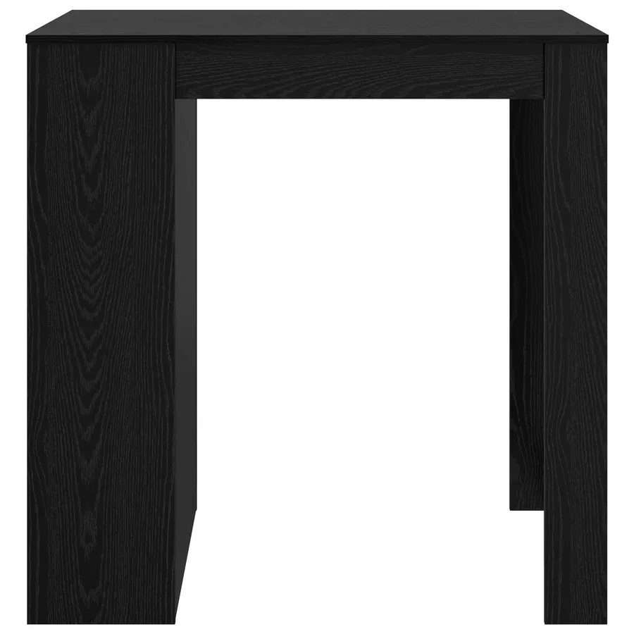Table de bar Chêne noir 102 x 70 x 103,5 cm Bois d'ingénierie - 5