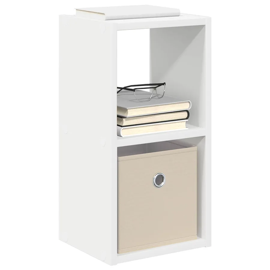 Table de chevet avec tiroir 2 pcs Blanc 25,5 x 22 x 49,5 cm - 3