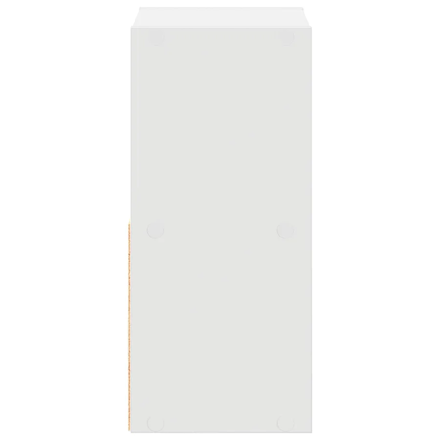 Table de chevet avec tiroir 2 pcs Blanc 25,5 x 22 x 49,5 cm - 7