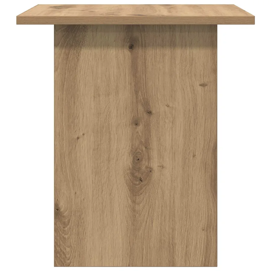 Table de chevet Chêne artisanal 41 x 40 x 45 cm - 7