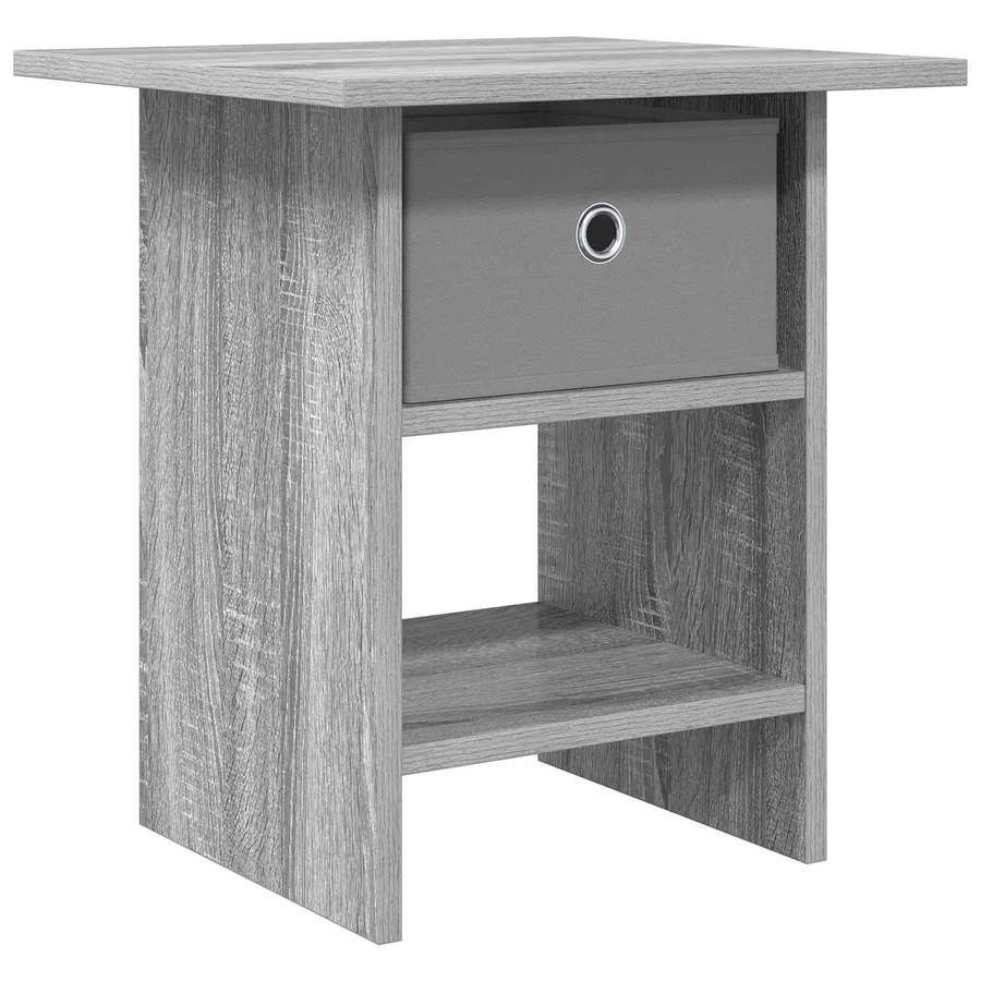 Table de chevet Gris Sonoma 41 x 40 x 45 cm Bois d'ingénierie - 2