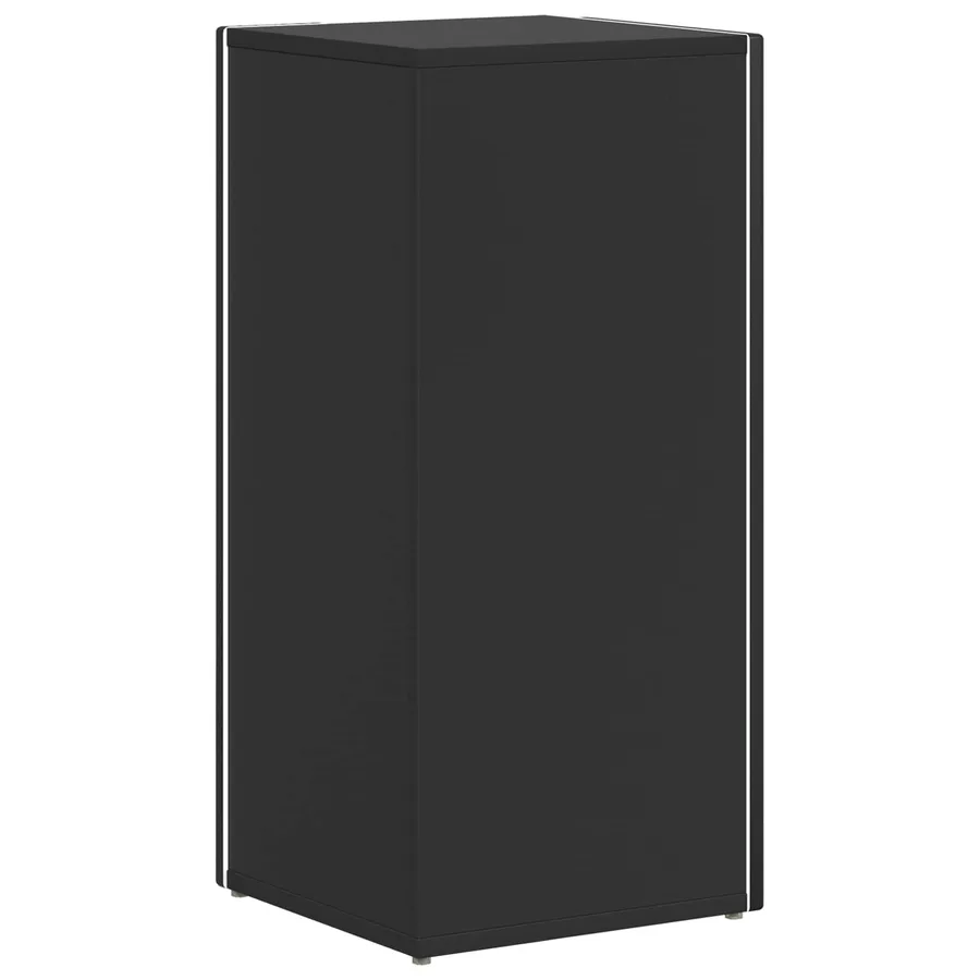 Étagère latérale Noir 33 x 32 x 70,5 cm Bois d'ingénierie - 7