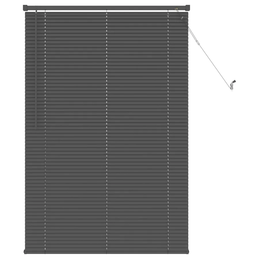 Store Vénitien Gris Argenté 150 x 90 cm 25 mm PVC - 2