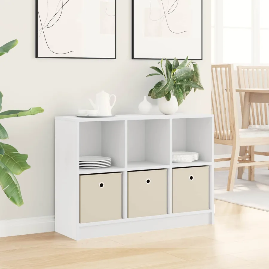 Buffet avec tiroir Blanc 88,5 x 27,5 x 63,5 cm