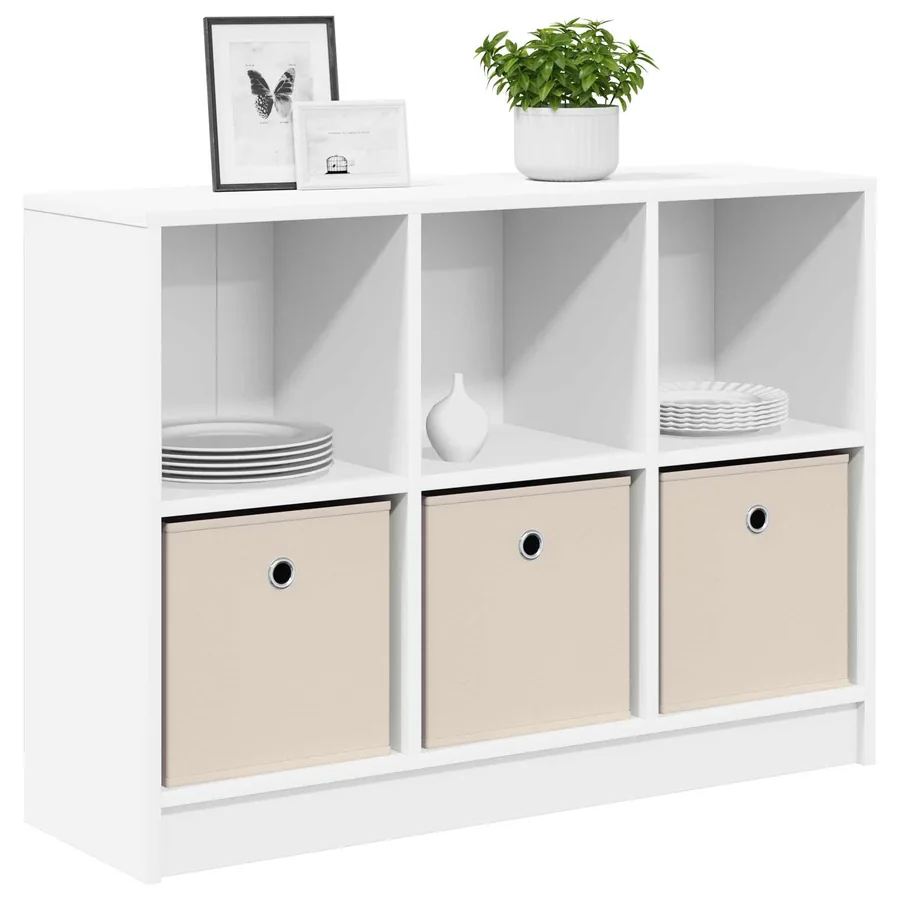 Buffet avec tiroir Blanc 88,5 x 27,5 x 63,5 cm - 3