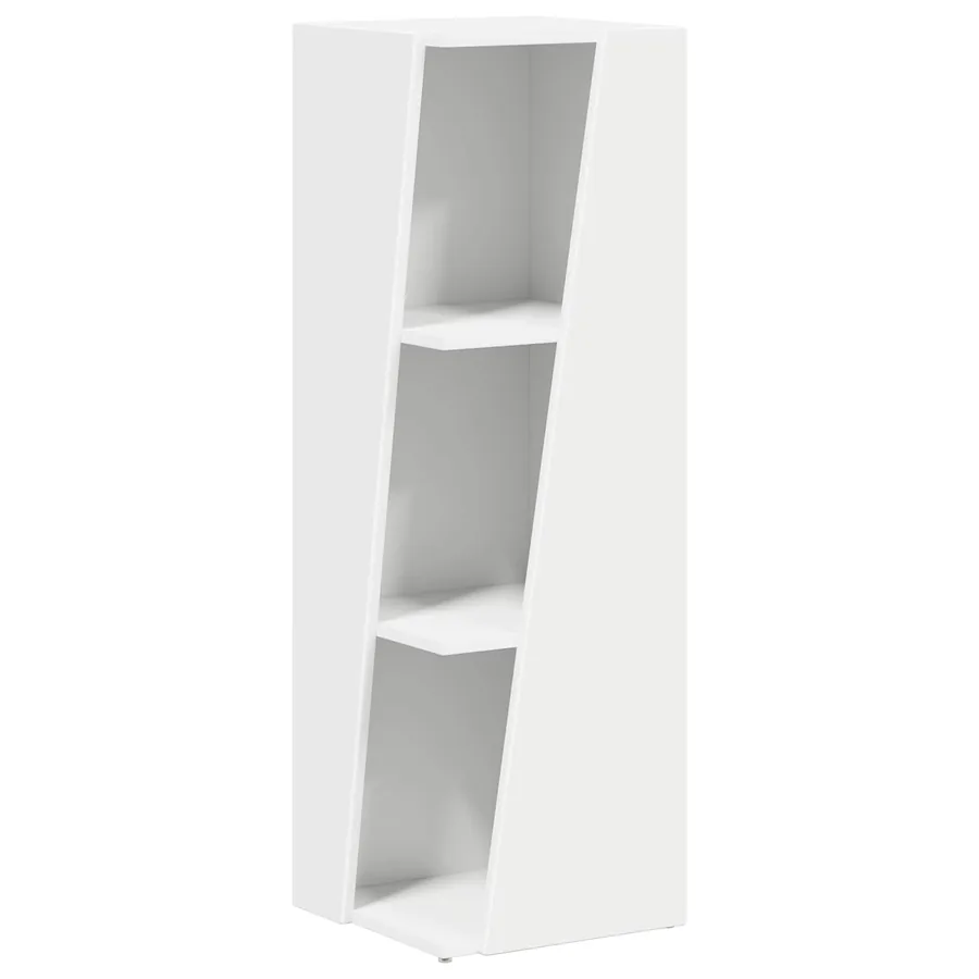 Étagère latérale Blanc 33 x 32 x 100,5 cm Bois d'ingénierie - 2