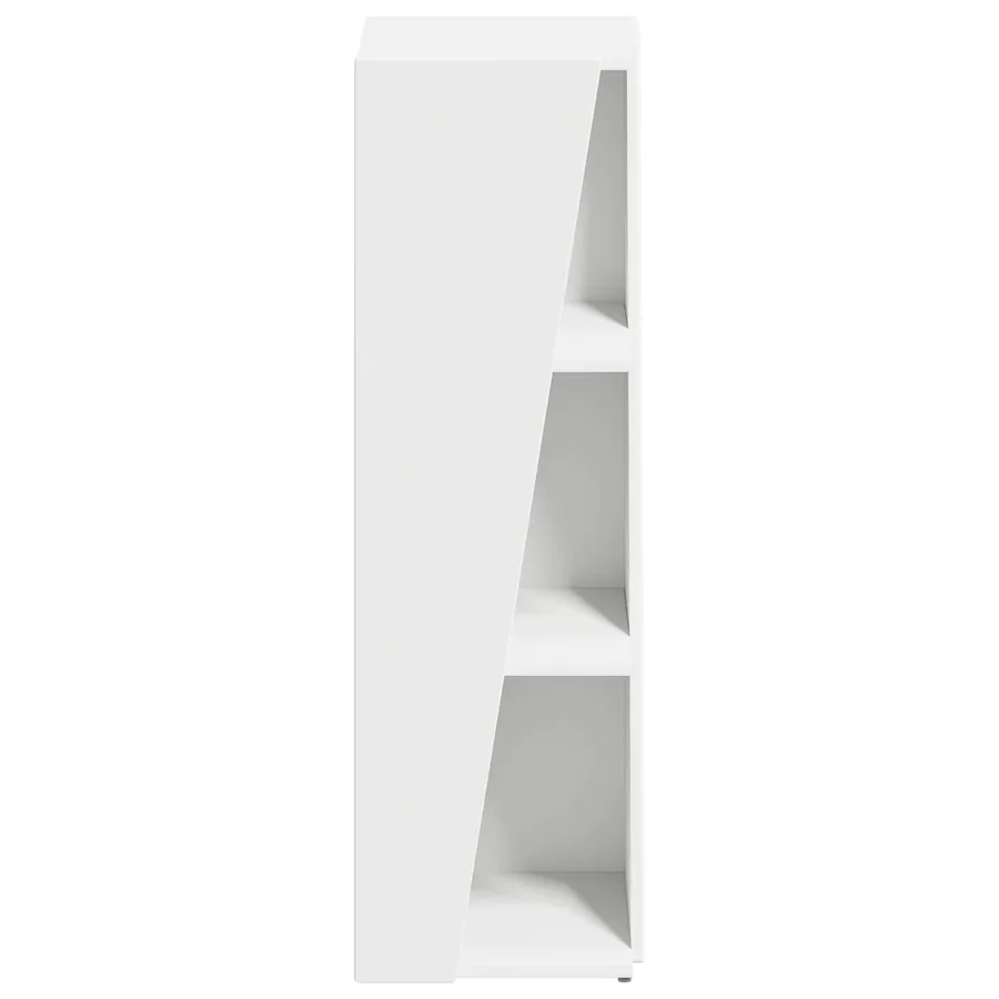 Étagère latérale Blanc 33 x 32 x 100,5 cm Bois d'ingénierie - 6