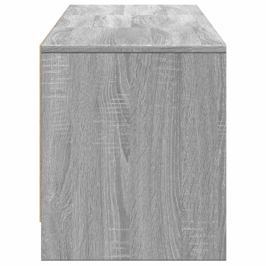 Meuble TV Gris Sonoma 165 x 34 x 40 cm Bois d'ingénierie - 6