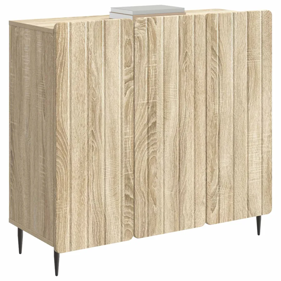 Buffet Chêne Sonoma 89 x 34,5 x 82 cm Bois d'ingénierie - 3