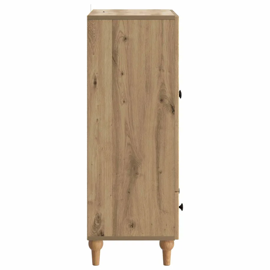 Buffet Chêne artisanal 66 x 34,5 x 95 cm Bois d'ingénierie - 6