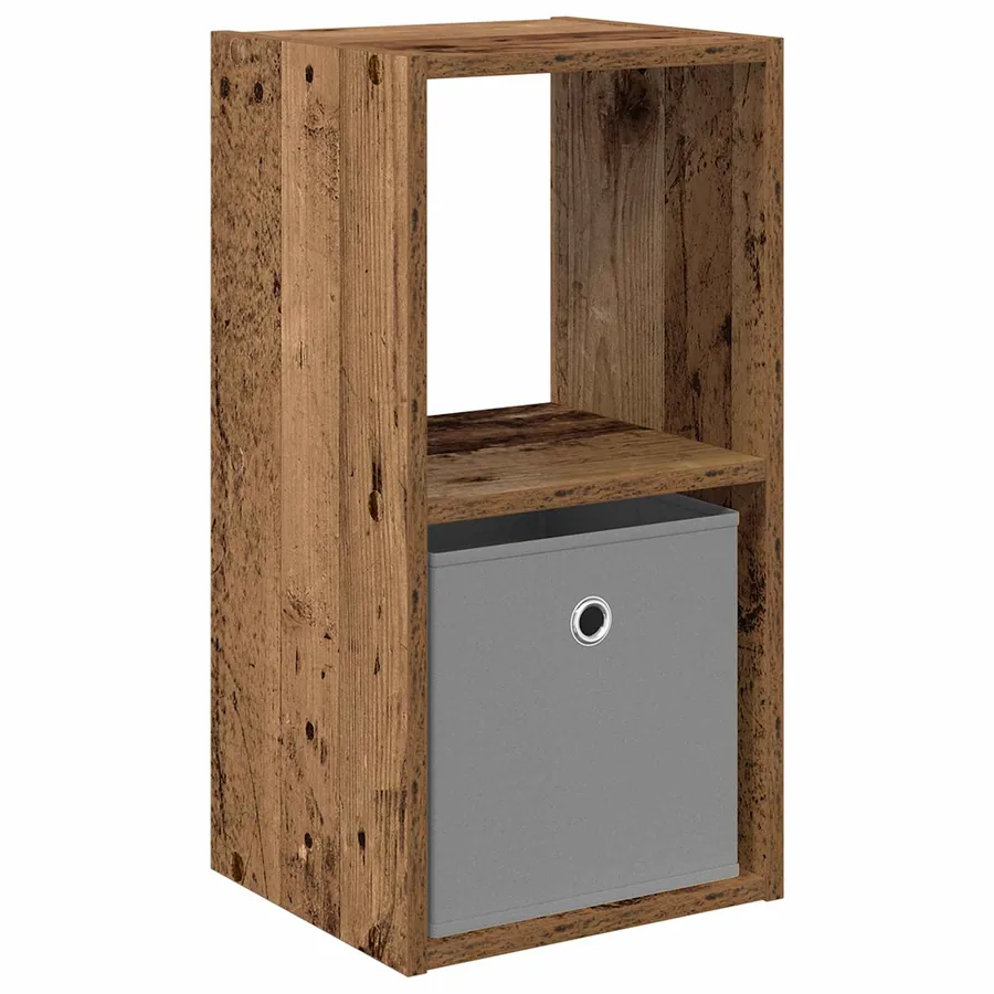 Table de chevet avec tiroir Bois ancien 30,5 x 27 x 59,5 cm - 2