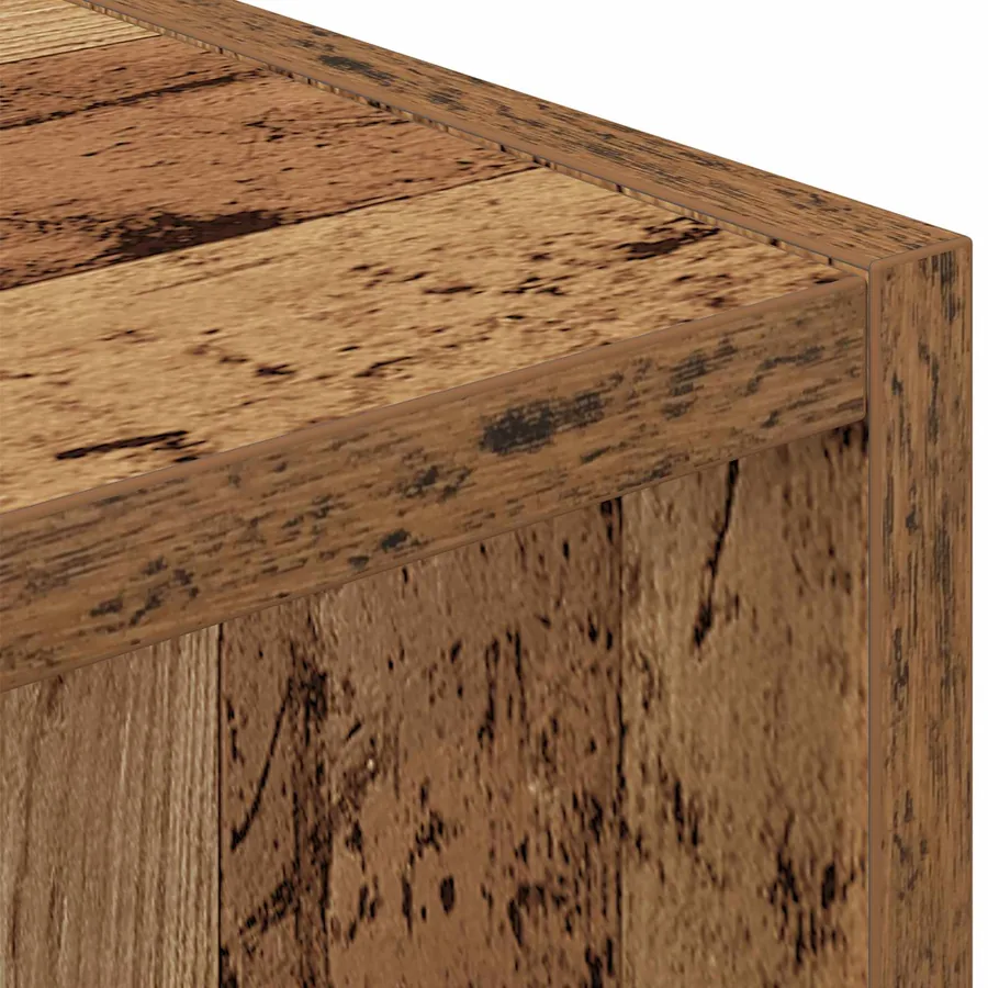 Table de chevet avec tiroir Bois ancien 30,5 x 27 x 59,5 cm - 9