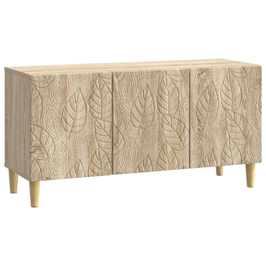Meuble TV 99 x 34,5 x 50 cm Chêne Sonoma Bois d'ingénierie - 2