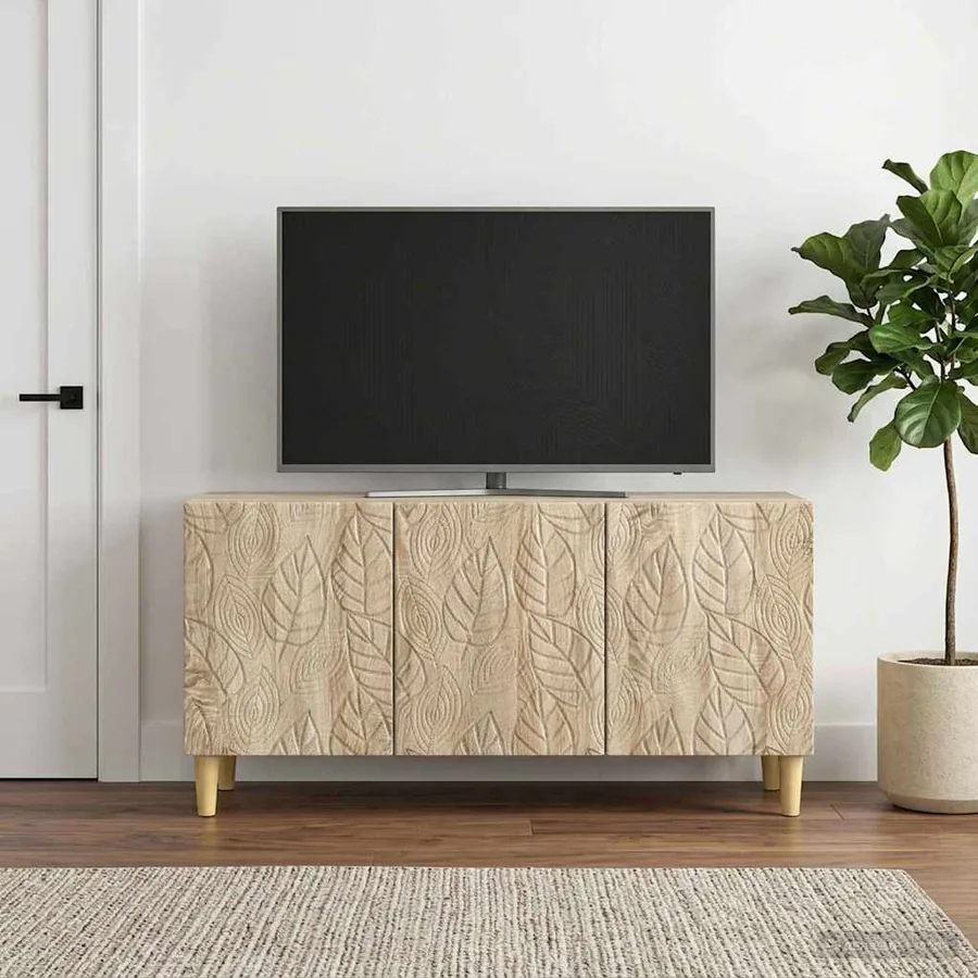 Meuble TV 99 x 34,5 x 50 cm Chêne Sonoma Bois d'ingénierie - 3