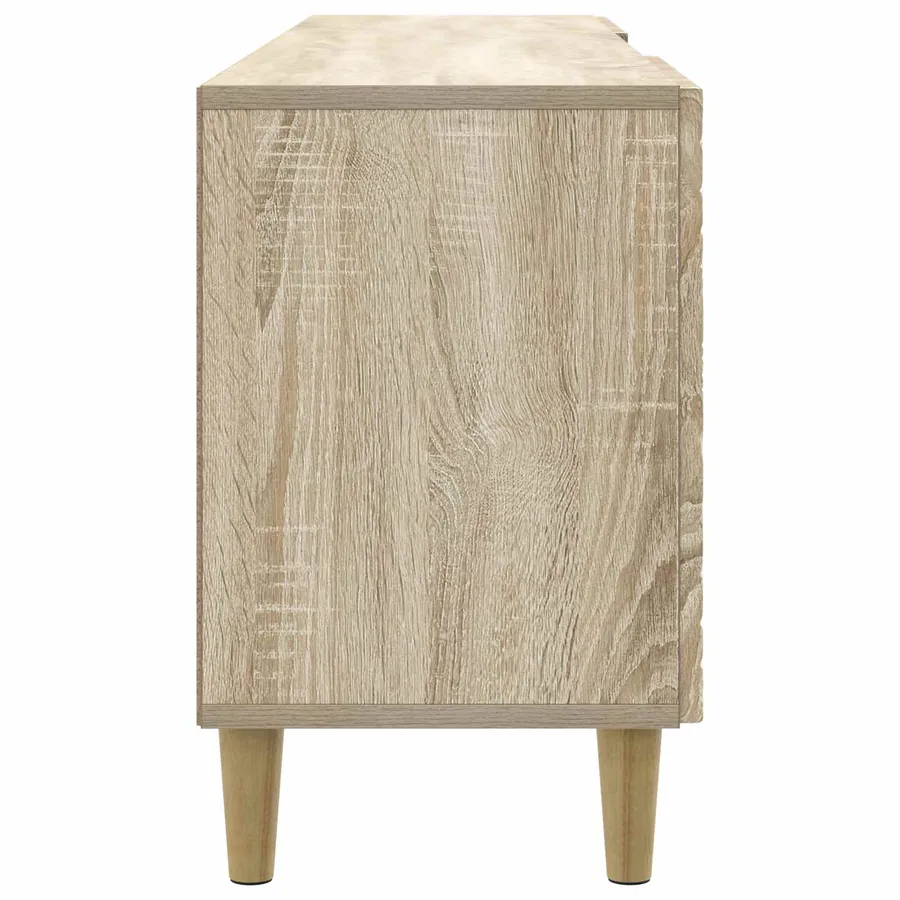 Meuble TV 99 x 34,5 x 50 cm Chêne Sonoma Bois d'ingénierie - 6
