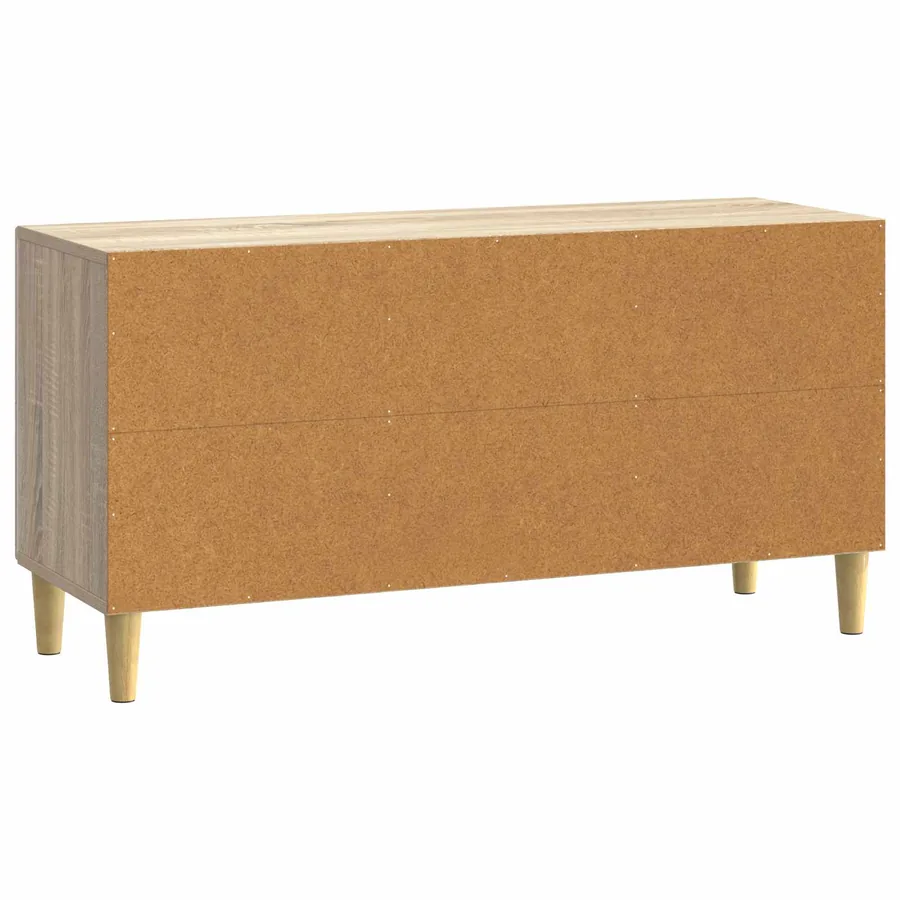 Meuble TV 99 x 34,5 x 50 cm Chêne Sonoma Bois d'ingénierie - 7