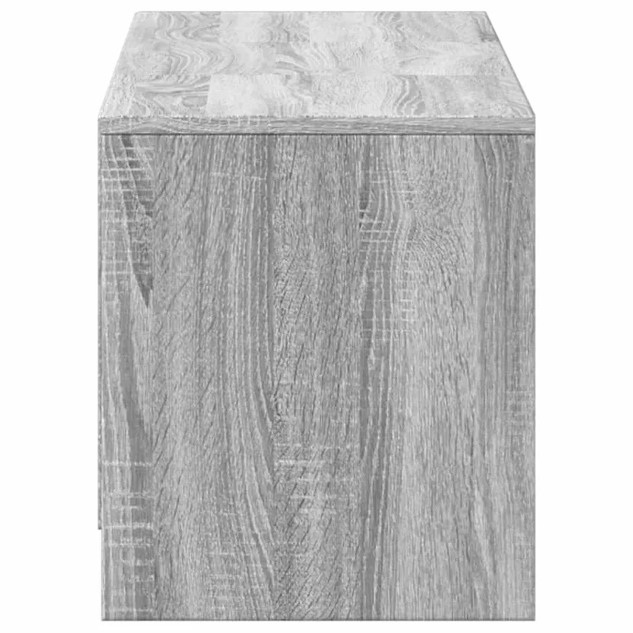 Meuble TV Gris Sonoma 140 x 34 x 40 cm Bois d'ingénierie - 6